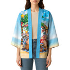 Aussie Christmas Kimono Santa Summer Vibes