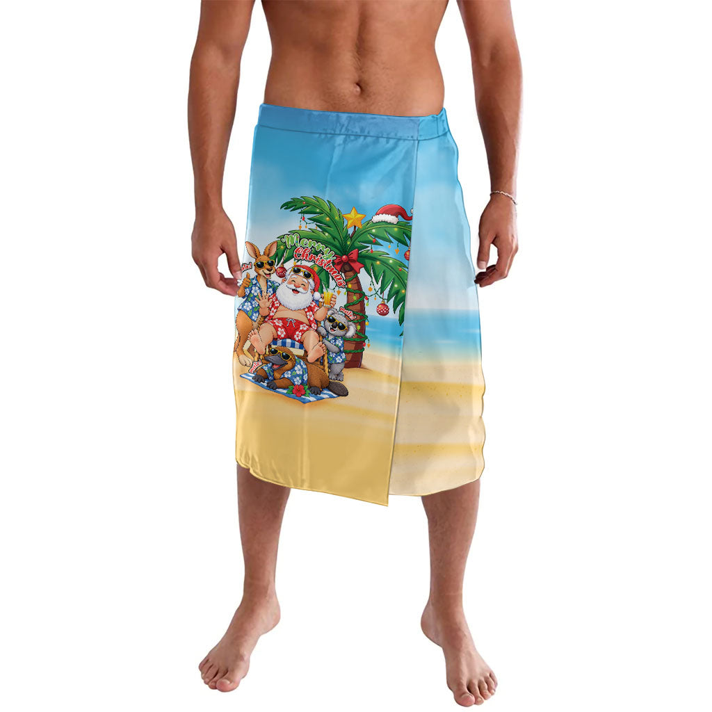 Aussie Christmas Lavalava Santa Summer Vibes