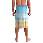 Aussie Christmas Lavalava Santa Summer Vibes
