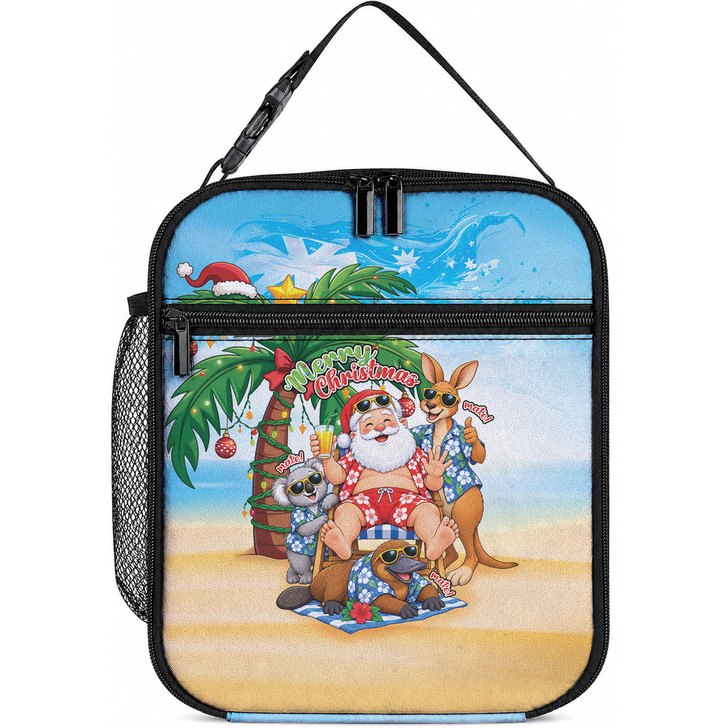 Aussie Christmas Lunch Bag Santa Summer Vibes