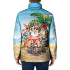 Aussie Christmas Padded Jacket Santa Summer Vibes
