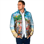 Aussie Christmas Padded Jacket Santa Summer Vibes