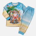 Aussie Christmas Pajama Set Santa Summer Vibes