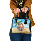 Aussie Christmas Shoulder Handbag Santa Summer Vibes