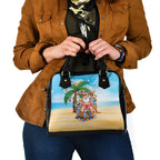 Aussie Christmas Shoulder Handbag Santa Summer Vibes