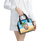 Aussie Christmas Shoulder Handbag Santa Summer Vibes