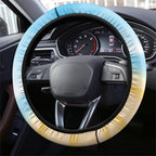 Aussie Christmas Steering Wheel Cover Santa Summer Vibes