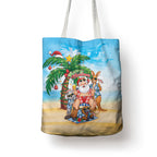 Aussie Christmas Tote Bag Santa Summer Vibes