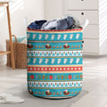 Australia Christmas Laundry Basket Xmas Beach Vibes Teal