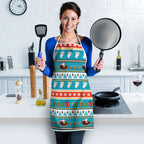 Australia Christmas Apron Xmas Beach Vibes Teal
