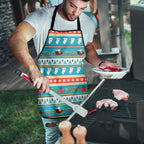 Australia Christmas Apron Xmas Beach Vibes Teal