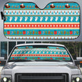 Australia Christmas Auto Sun Shade Xmas Beach Vibes Teal