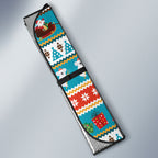 Australia Christmas Auto Sun Shade Xmas Beach Vibes Teal