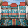Australia Christmas Back Car Seat Cover Xmas Beach Vibes Teal