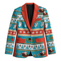 Australia Christmas Blazer Xmas Beach Vibes Teal