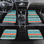 Australia Christmas Car Mats Xmas Beach Vibes Teal