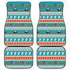 Australia Christmas Car Mats Xmas Beach Vibes Teal