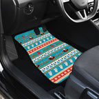 Australia Christmas Car Mats Xmas Beach Vibes Teal
