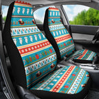 Australia Christmas Car Seat Cover Xmas Beach Vibes Teal