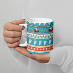 Australia Christmas Ceramic Mug Xmas Beach Vibes Teal
