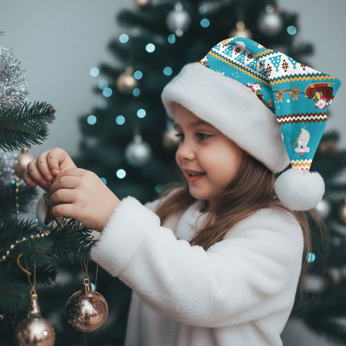 Australia Christmas Santa Hat Xmas Beach Vibes Teal