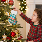 Australia Christmas Stocking Xmas Beach Vibes Teal