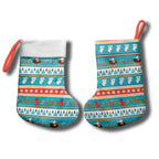 Australia Christmas Stocking Xmas Beach Vibes Teal