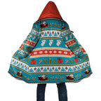 Australia Christmas Cloak Xmas Beach Vibes Teal