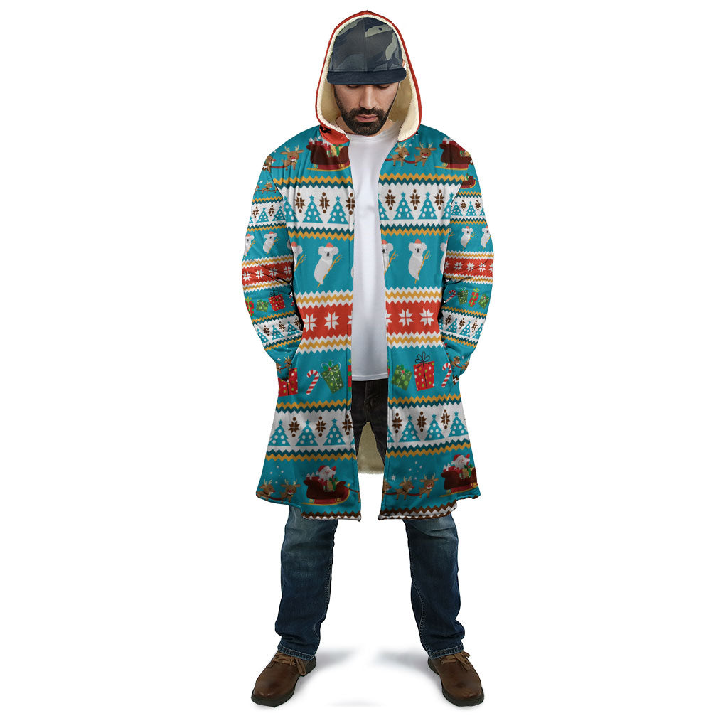 Australia Christmas Cloak Xmas Beach Vibes Teal