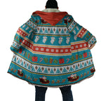 Australia Christmas Cloak Xmas Beach Vibes Teal