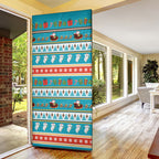 Australia Christmas Door Cover Xmas Beach Vibes Teal