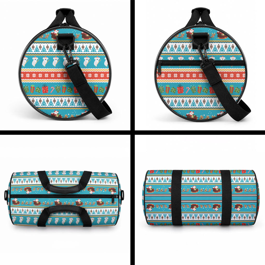 Australia Christmas Duffle Bag Xmas Beach Vibes Teal