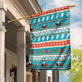 Australia Christmas Garden Flag Xmas Beach Vibes Teal