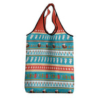 Australia Christmas Grocery Bag Xmas Beach Vibes Teal