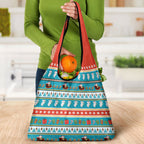 Australia Christmas Grocery Bag Xmas Beach Vibes Teal