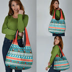 Australia Christmas Grocery Bag Xmas Beach Vibes Teal