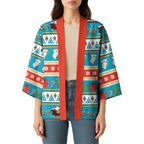 Australia Christmas Kimono Xmas Beach Vibes Teal