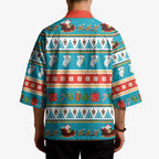 Australia Christmas Kimono Xmas Beach Vibes Teal
