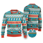 Australia Christmas Ugly Christmas Sweater Xmas Beach Vibes Teal