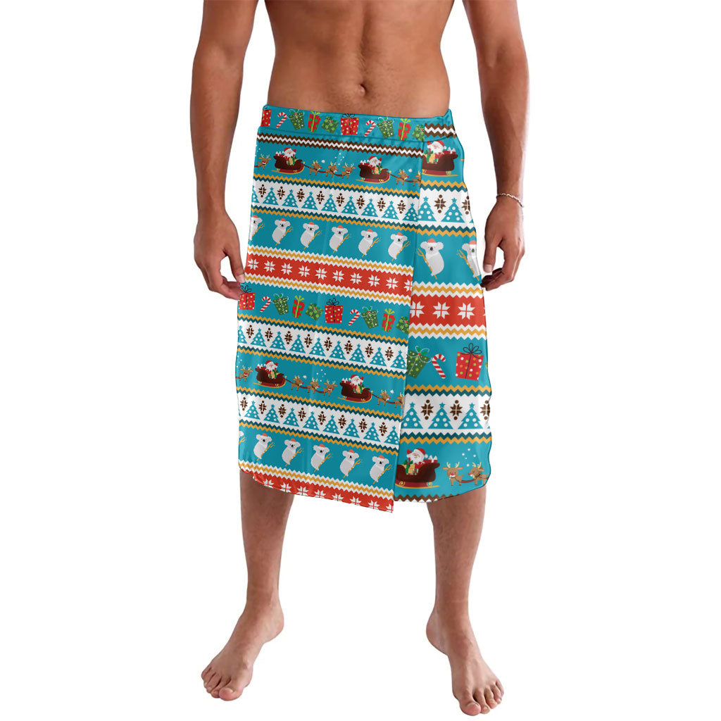 Australia Christmas Lavalava Xmas Beach Vibes Teal