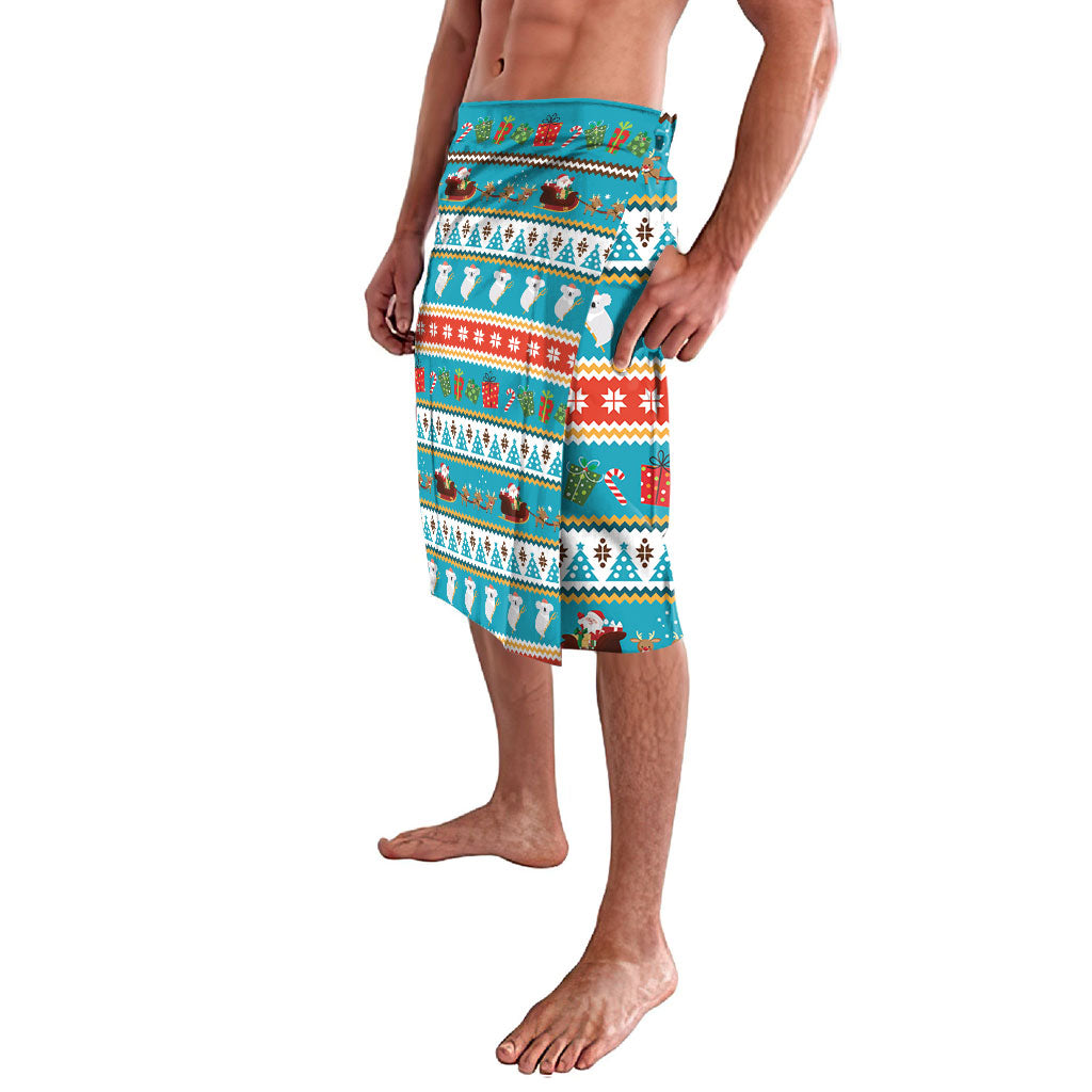 Australia Christmas Lavalava Xmas Beach Vibes Teal