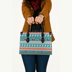 Australia Christmas Leather Bag Xmas Beach Vibes Teal