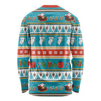 Australia Christmas Long Sleeve Shirt Xmas Beach Vibes Teal
