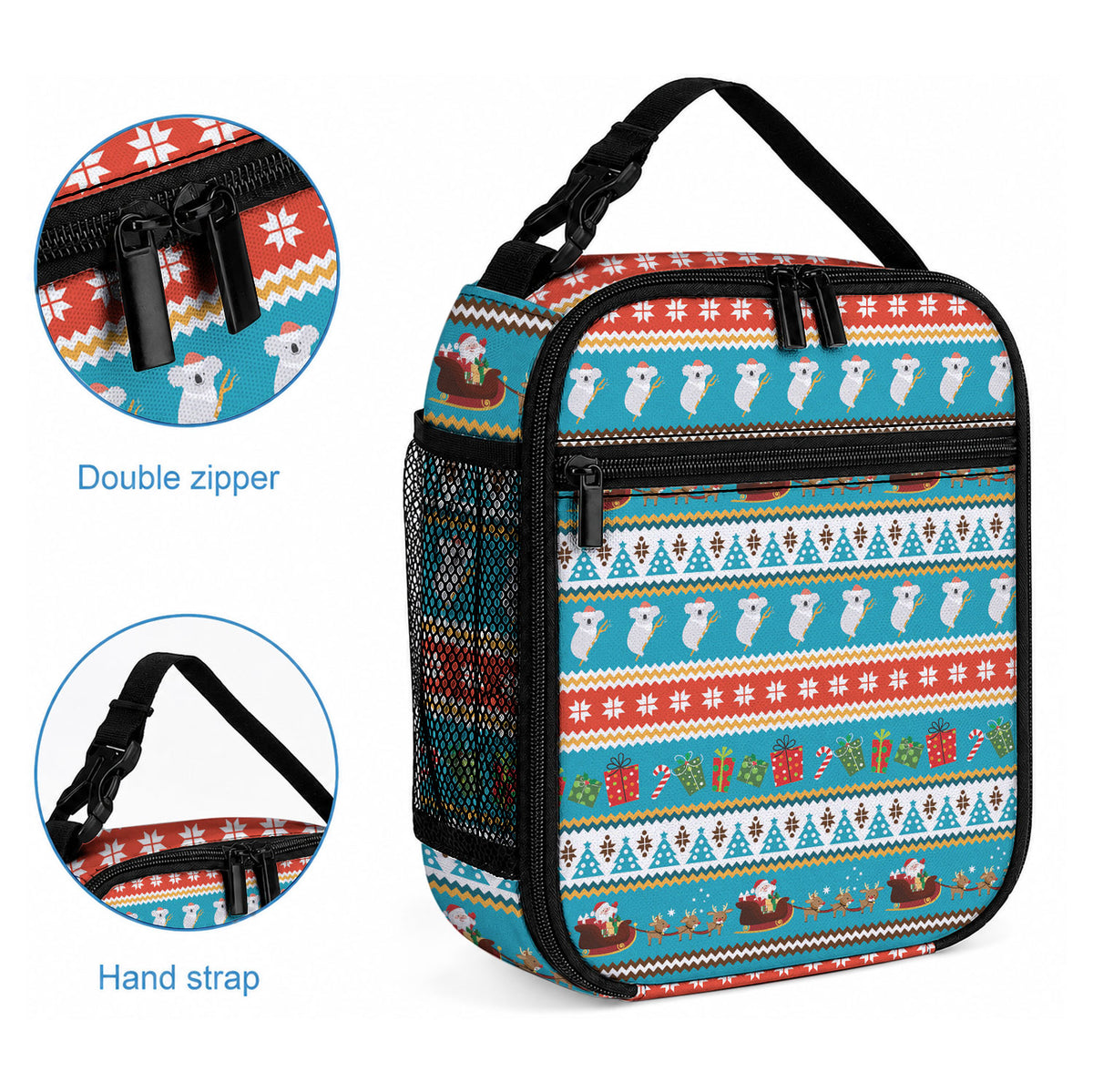 Australia Christmas Lunch Bag Xmas Beach Vibes Teal