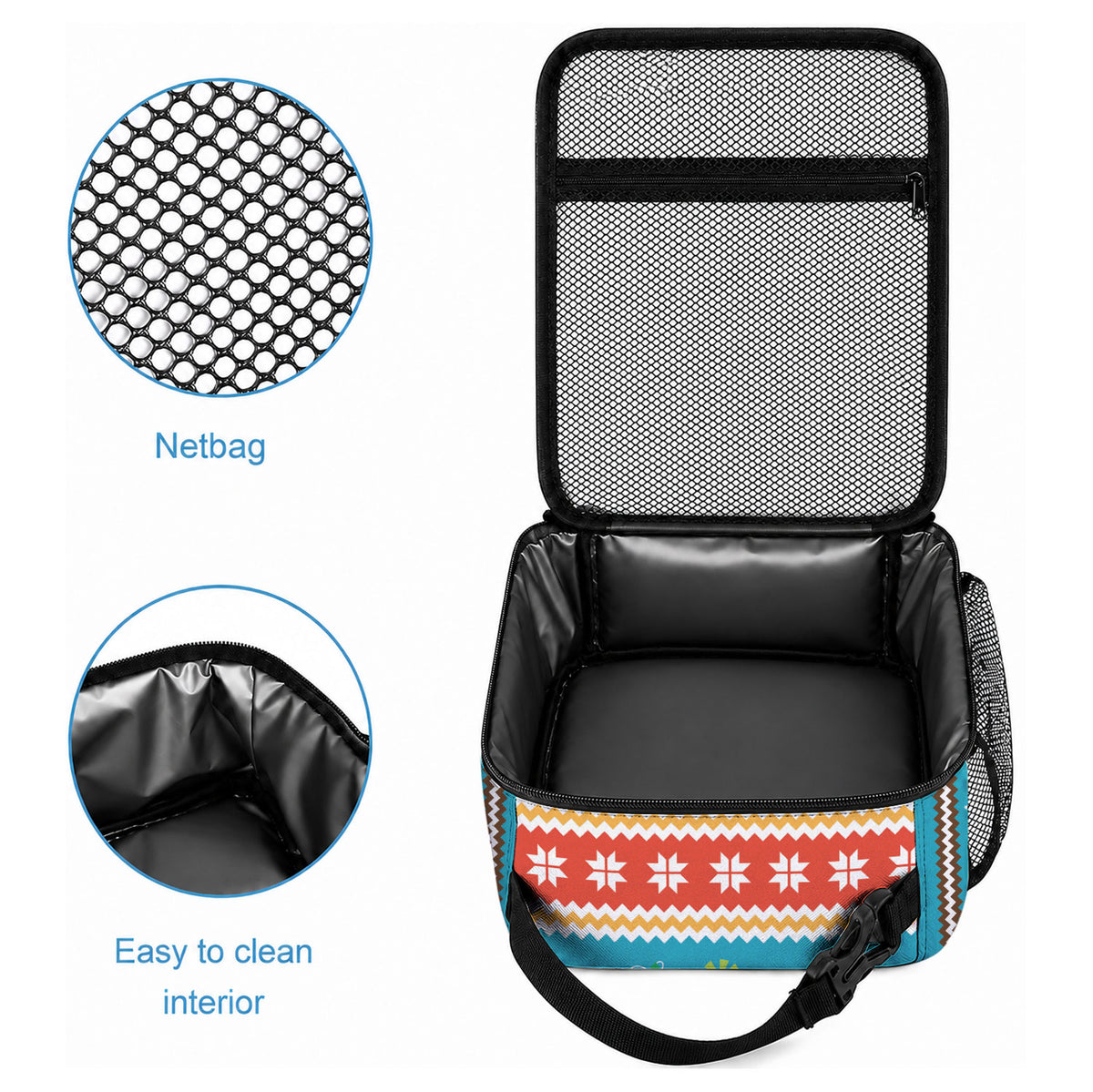 Australia Christmas Lunch Bag Xmas Beach Vibes Teal