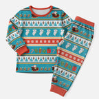 Australia Christmas Pajama Set Xmas Beach Vibes Teal