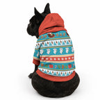 Australia Christmas Pet Hoodie Xmas Beach Vibes Teal