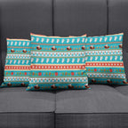 Australia Christmas Pillow Cover Xmas Beach Vibes Teal