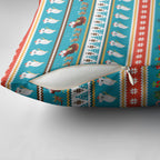 Australia Christmas Pillow Cover Xmas Beach Vibes Teal