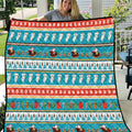 Australia Christmas Quilt Xmas Beach Vibes Teal